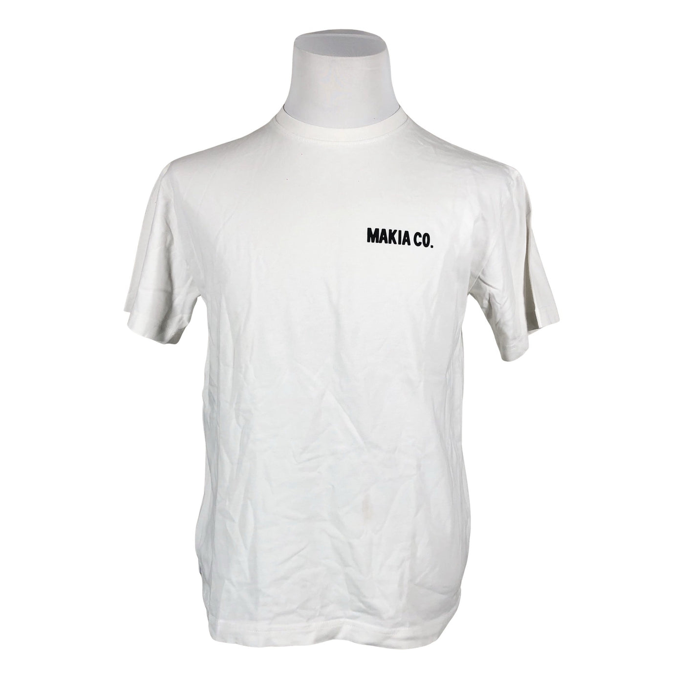 Unisex Makia - T-shirt, size S - White (1)