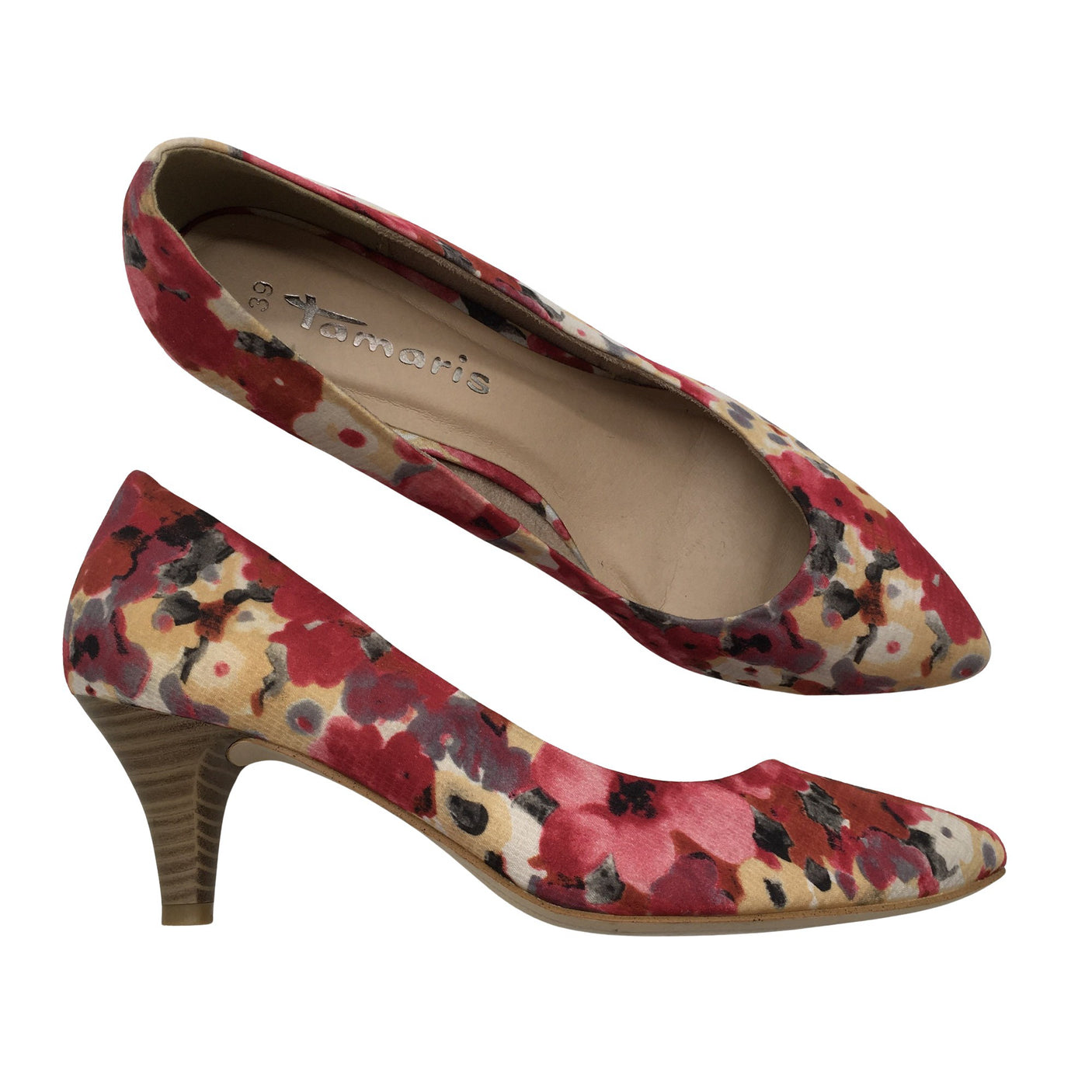 Unisex Tamaris - High heels, size 39 - Red (1)