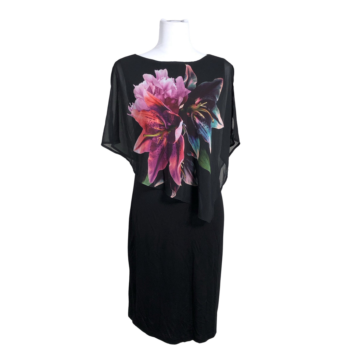 Unisex Oasis - Tricot dress, size 36 - Black (1)