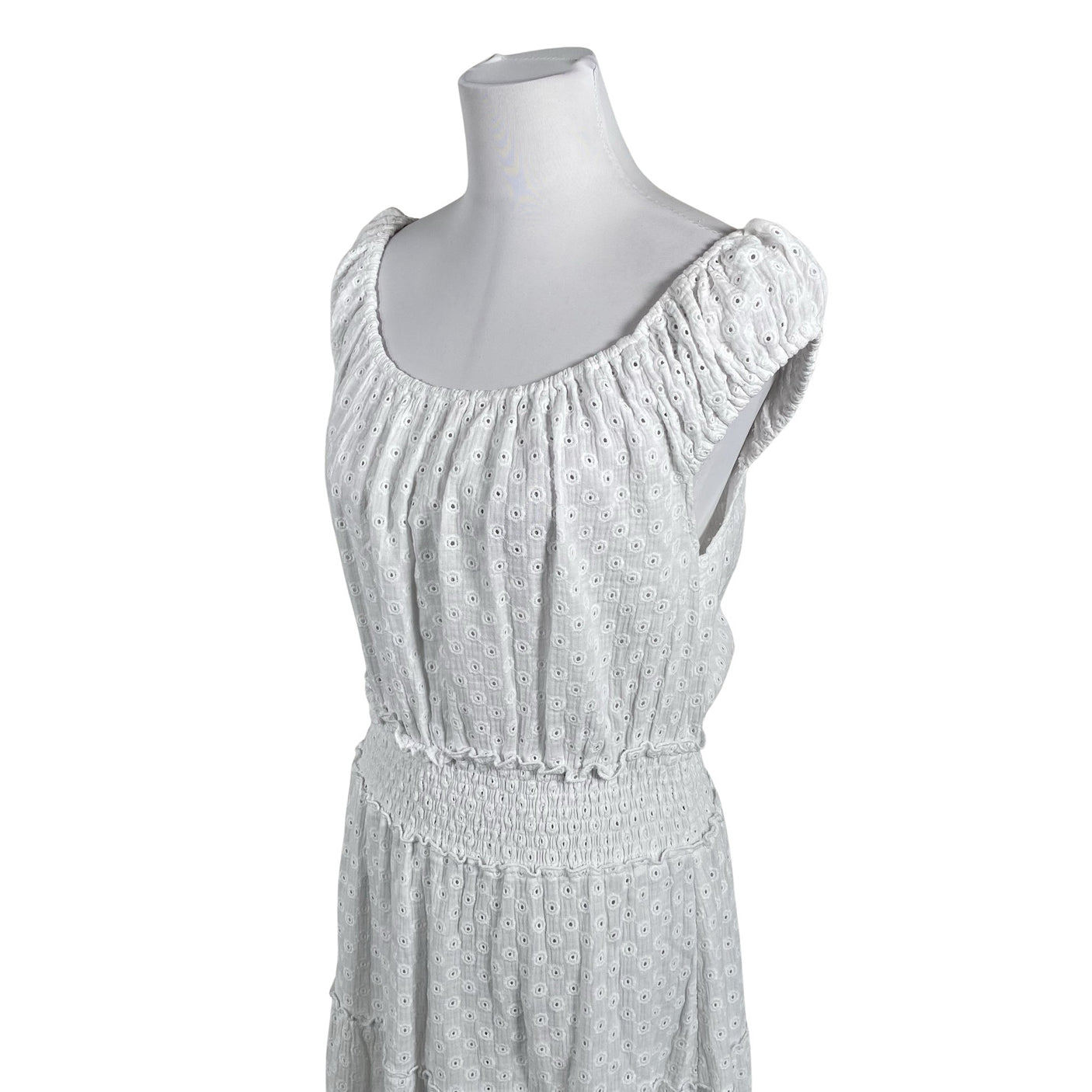 Unisex Andiata - Tricot dress, size 40 - White (3)
