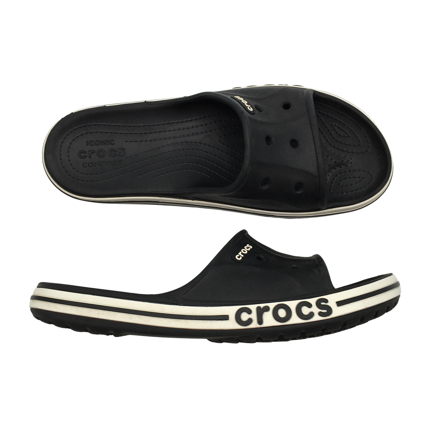 Unisex Crocs - Beach sandals, size 41 - Black (1)