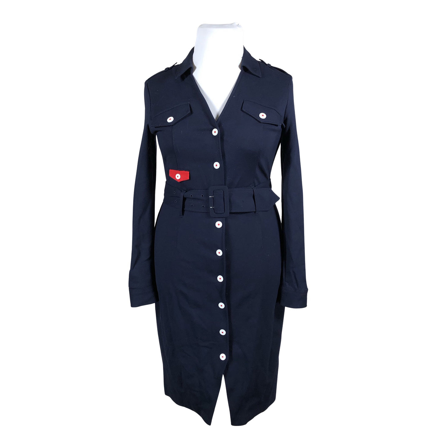 Unisex Benetton - Tricot dress, size 42 - Blue (1)