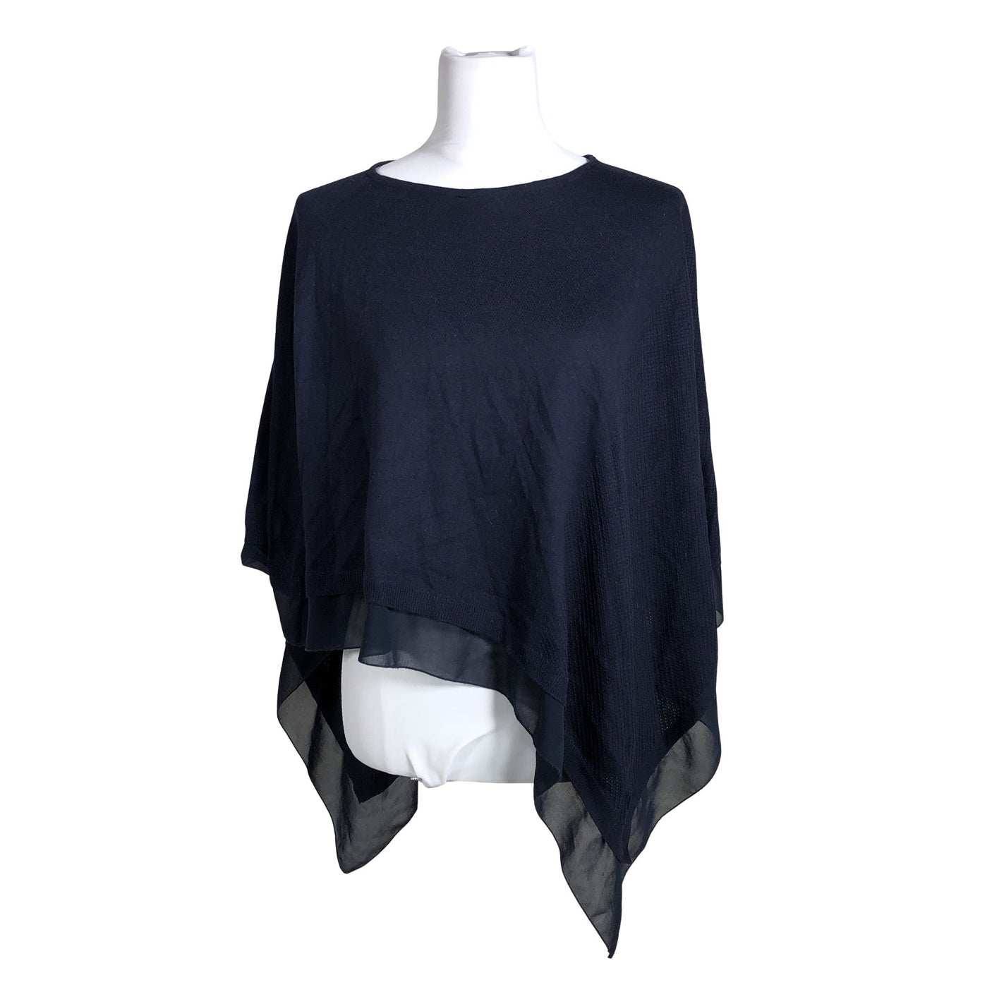 Unisex Gerry Weber - Poncho, size 38 - Blue (1)