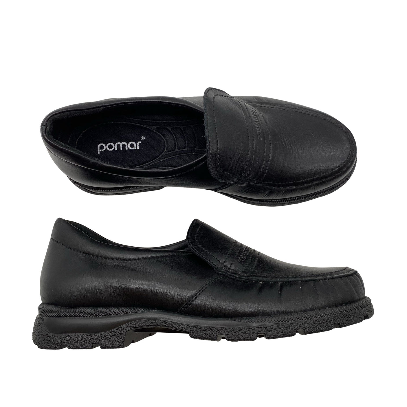 Unisex Pomar - Loafers, size 40 - Black (1)