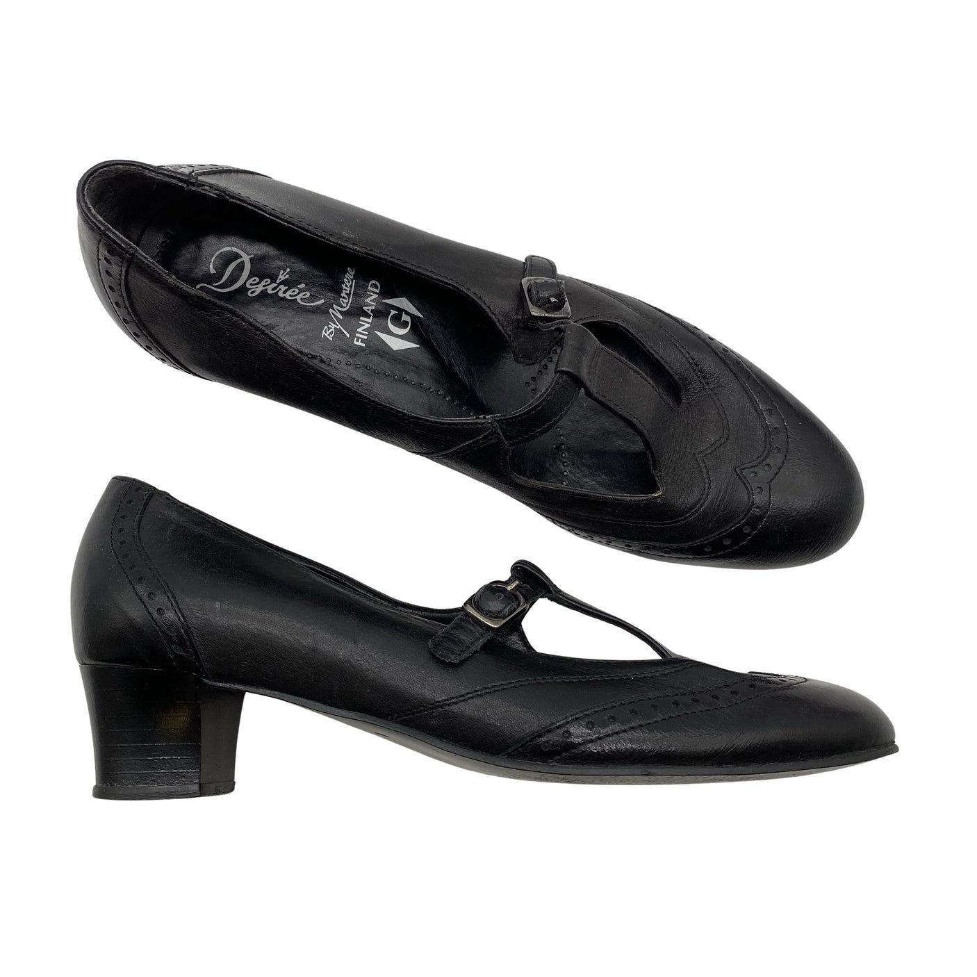 Unisex Mantere - High heels, size 39 - Black (1)