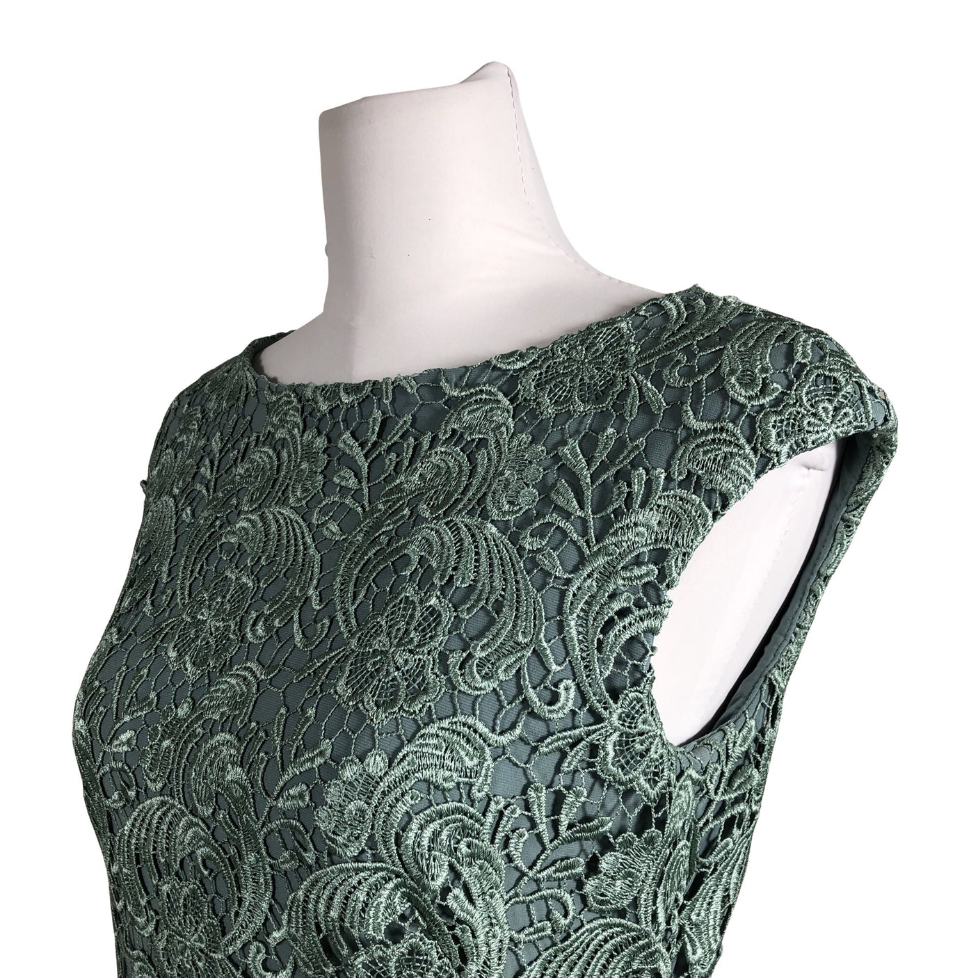 Unisex Lauren Ralph Lauren - Party dress, size 36 - Green (2)