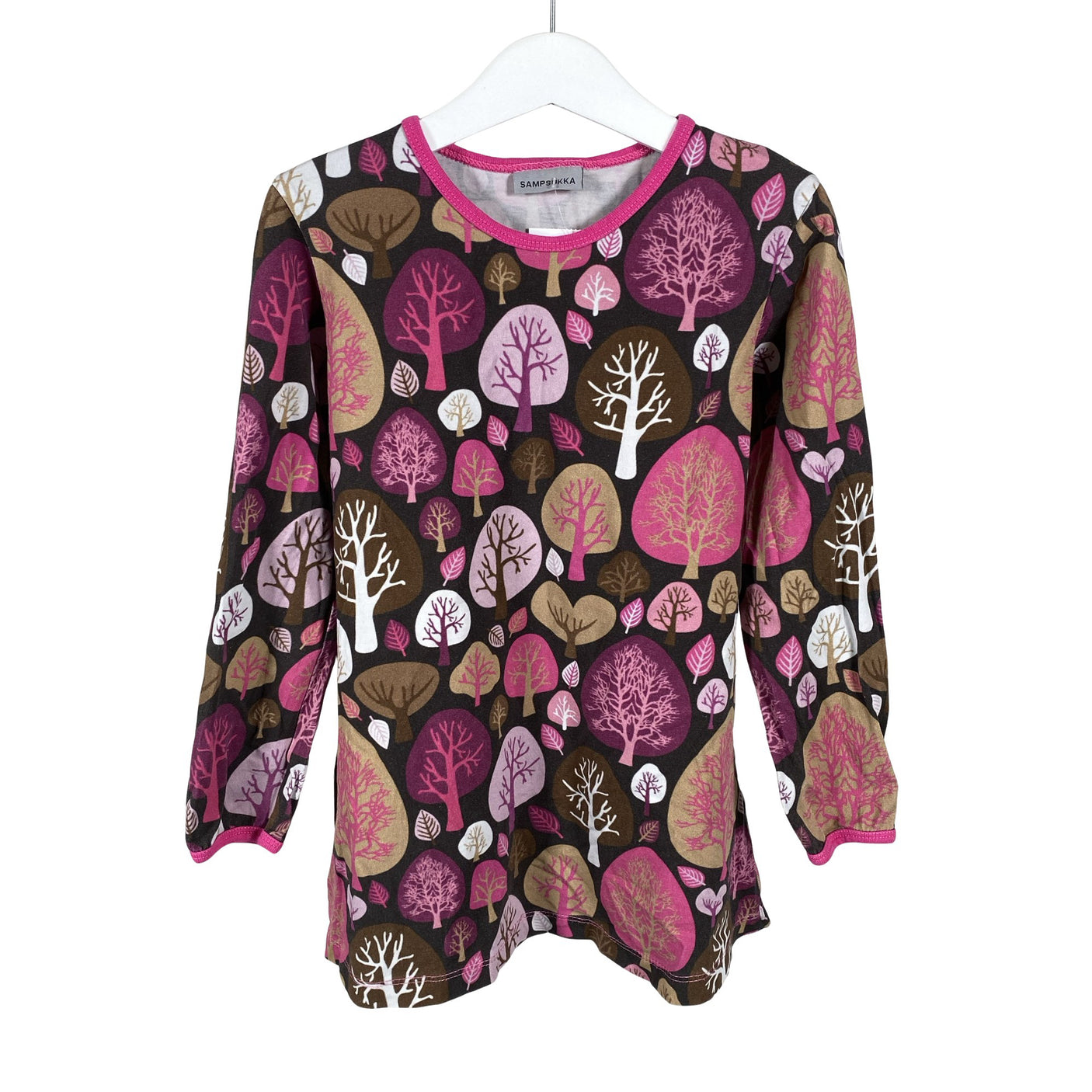 Unisex Sampsukka - Tricot dress, size 116 - 122 - Pink (1)