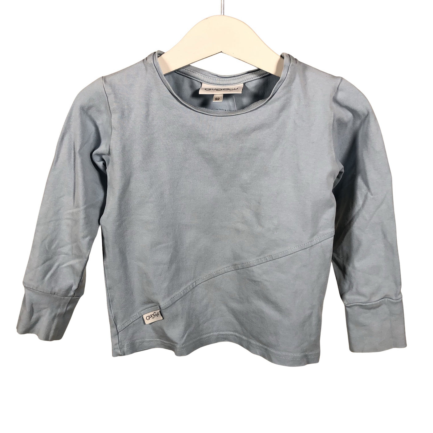 Unisex Gugguu - Tricot shirt, size 92 - 98 - Light blue (1)