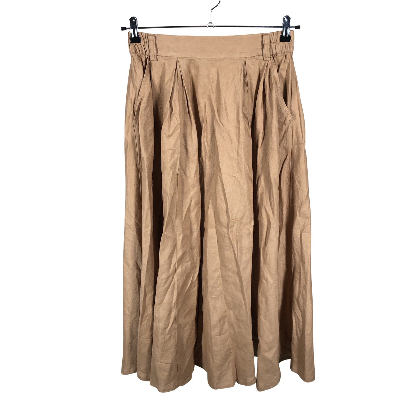 Unisex Benetton - Fabric skirt, size 36 - Brown (1)