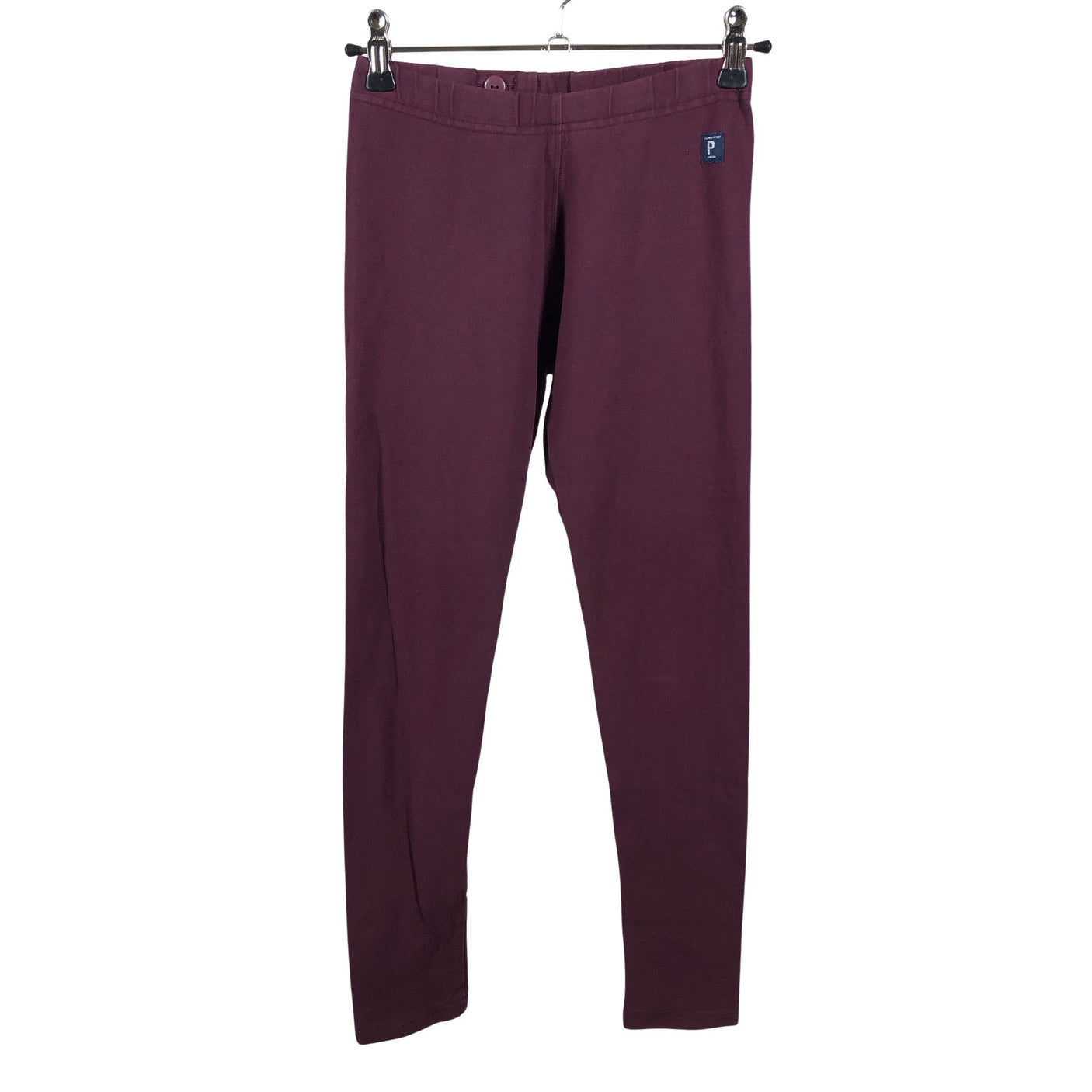Unisex Polarn O. Pyret - Leggings, size 146 - 152 - Wine red (1)