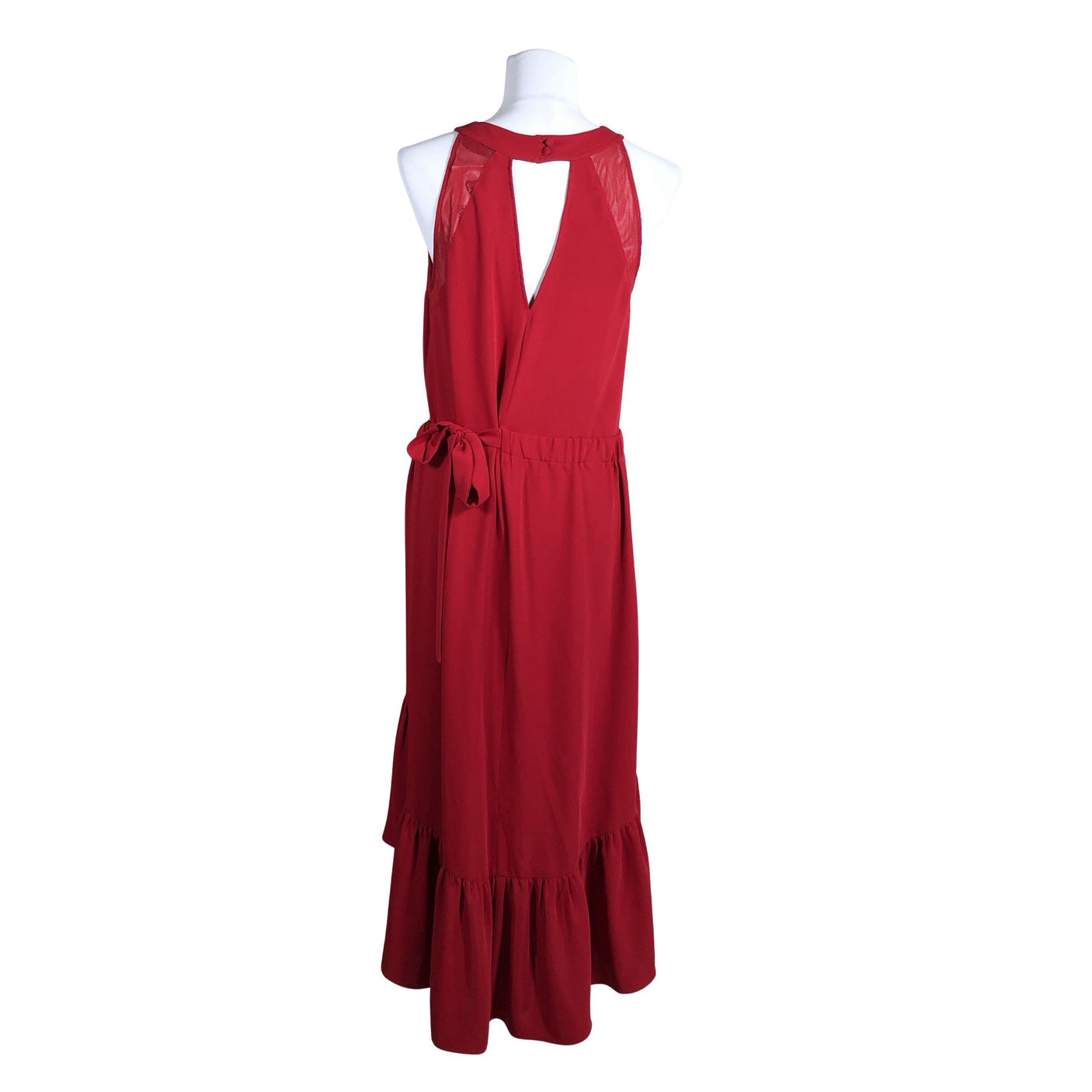 Unisex Marella - Schiffon dress, size 40 - Red (3)