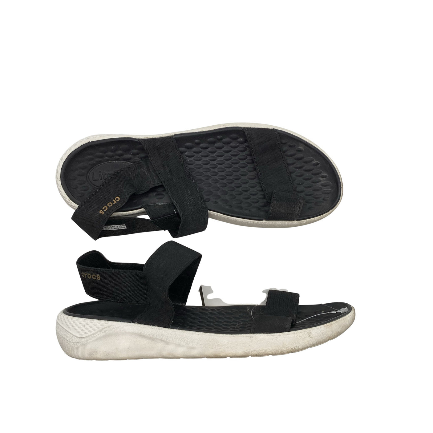 Unisex Crocs - Sandals, size 40 - Black (1)
