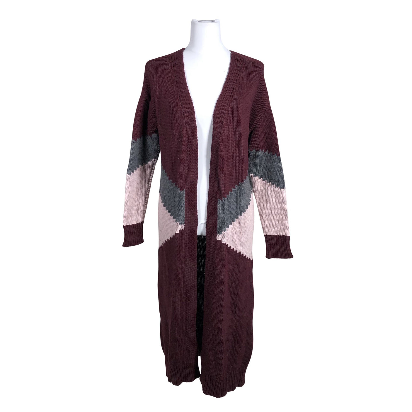 Unisex House of Lola - Cardigan, size 36 - Wine red (1)