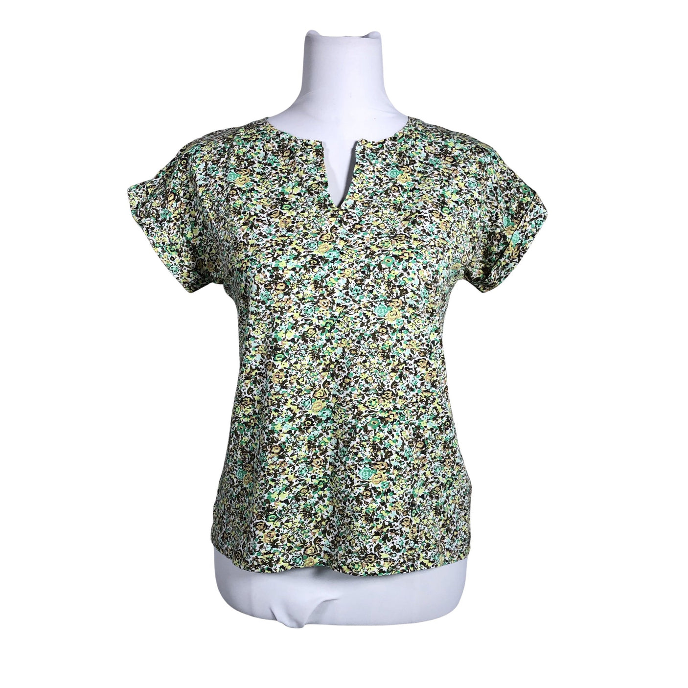 Unisex Free Quent - T-shirt, size 34 - Green (1)