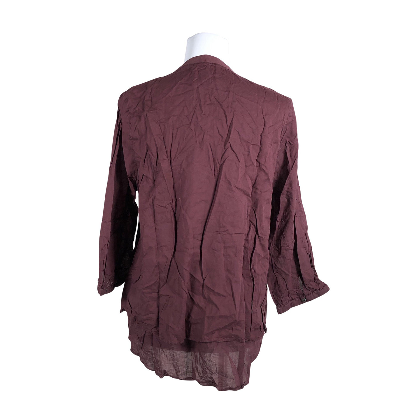 Unisex House of Lola - Blouse, size 40 - Wine red (2)