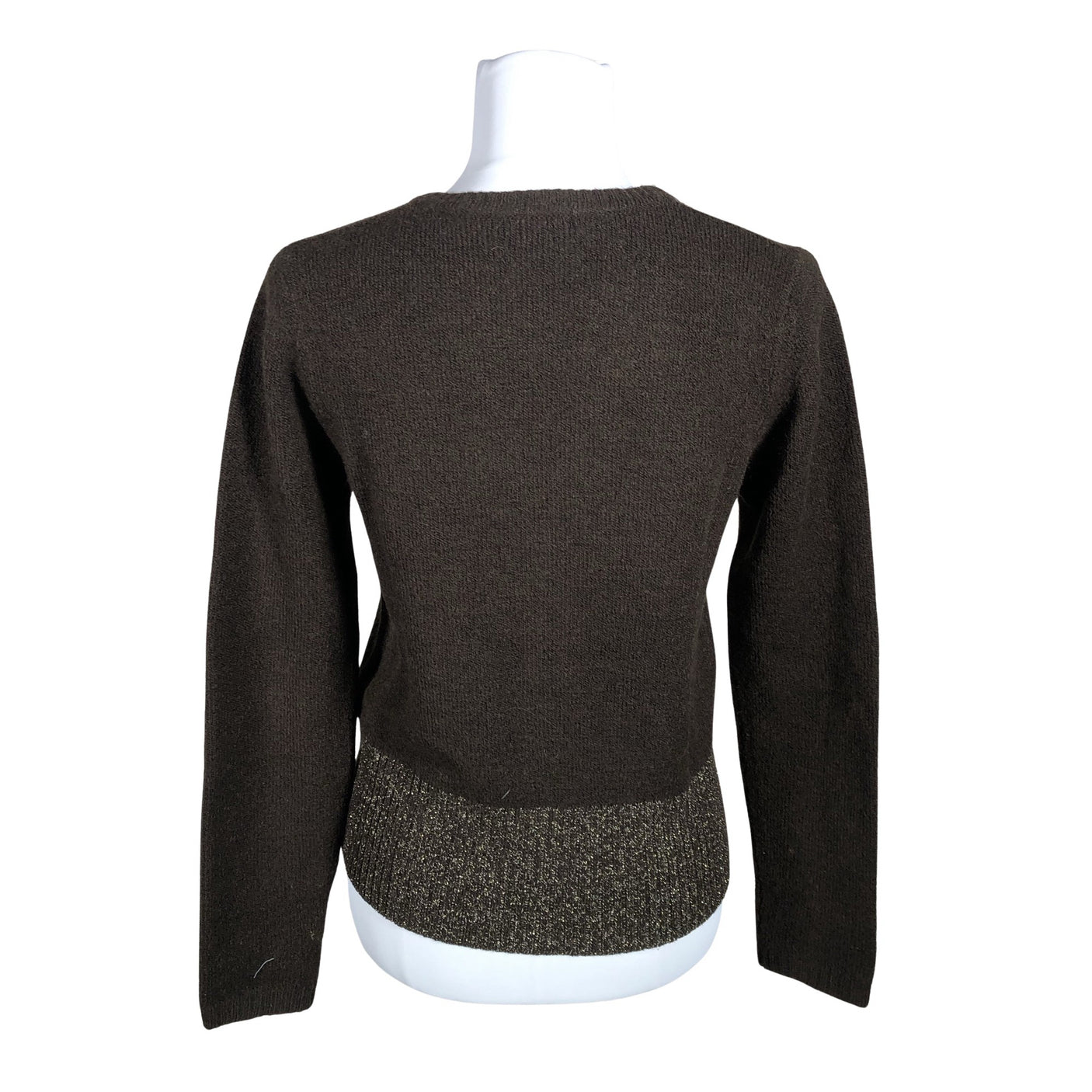 Unisex Part two - Cardigan, size 38 - Brown (2)