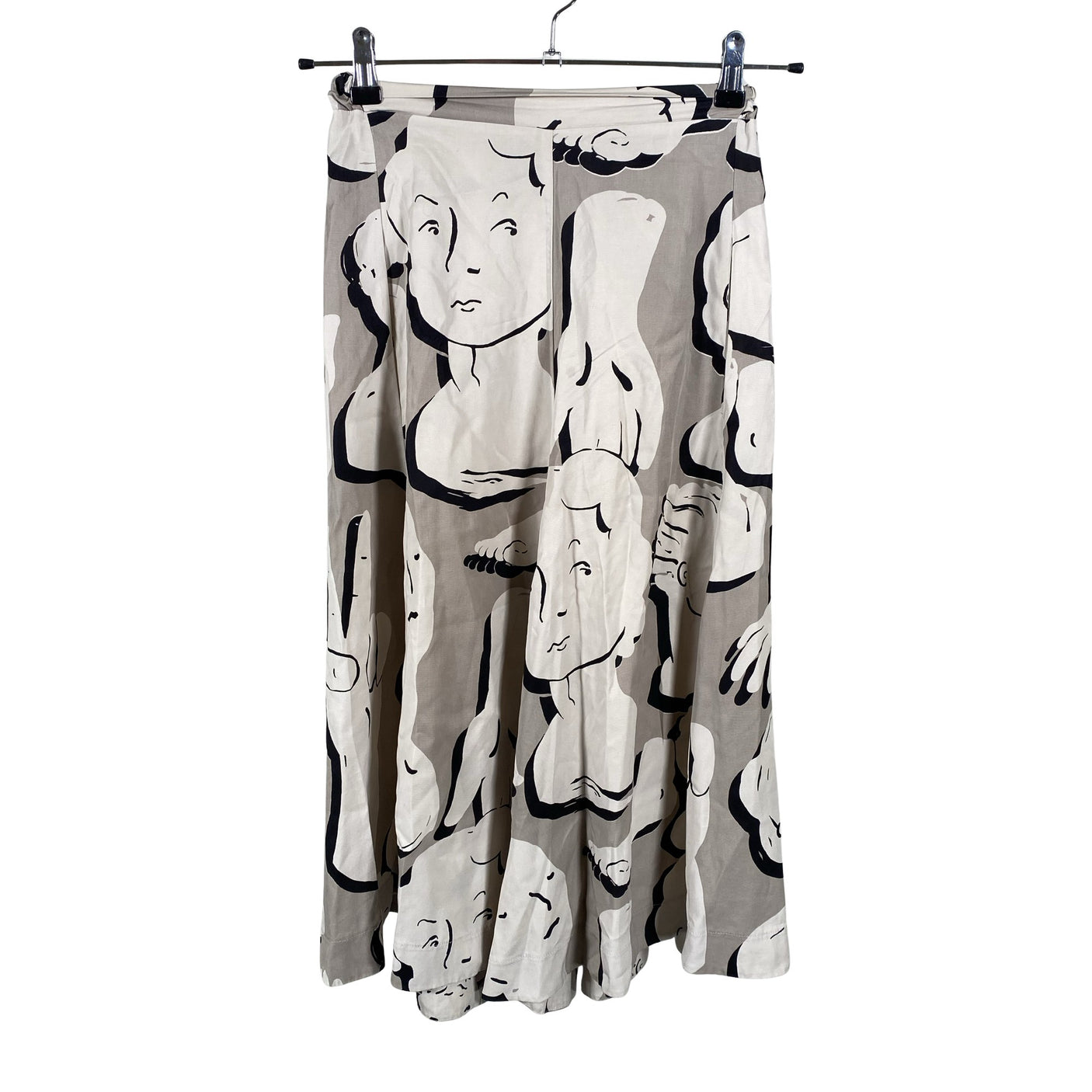 Unisex Papu - Fabric skirt, size 34 - Beige (1)