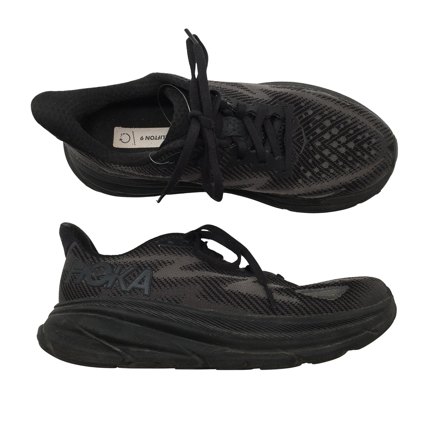 Unisex Hoka One One - Sneakers, size 38 - Black (1)
