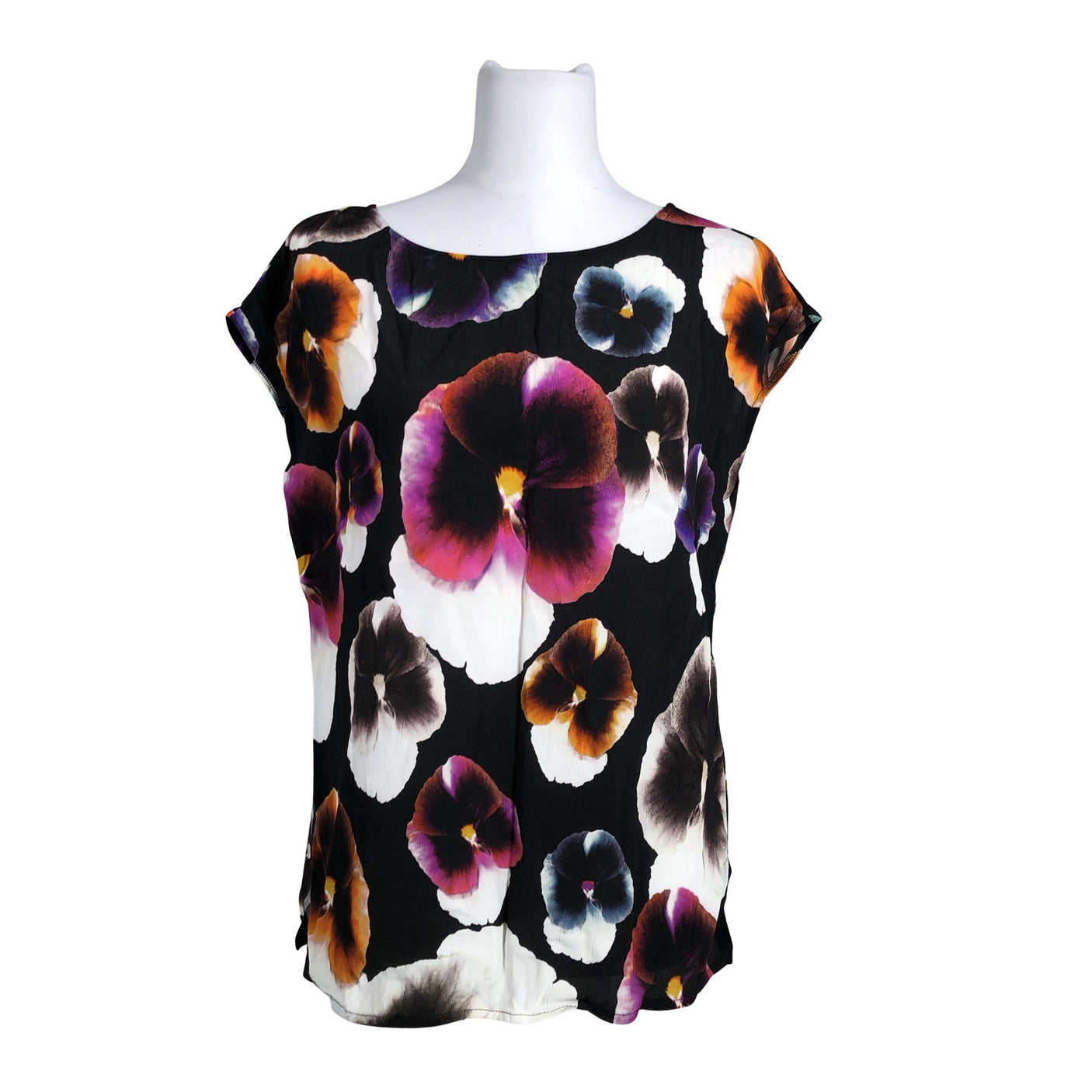 Unisex Voglia - Short-sleeved blouse, size 40 - Black (1)