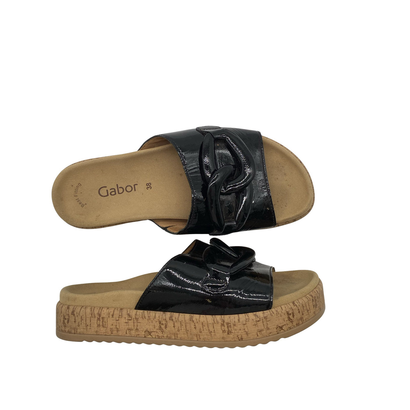Unisex Gabor - Sandals, size 38 - Black (1)