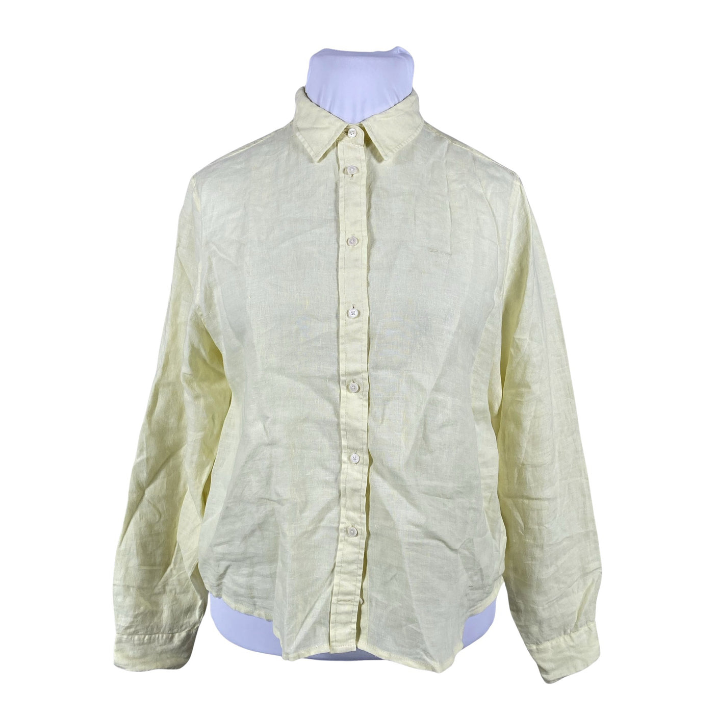 Unisex Gant - Collared shirt, size 44 - Yellow (1)