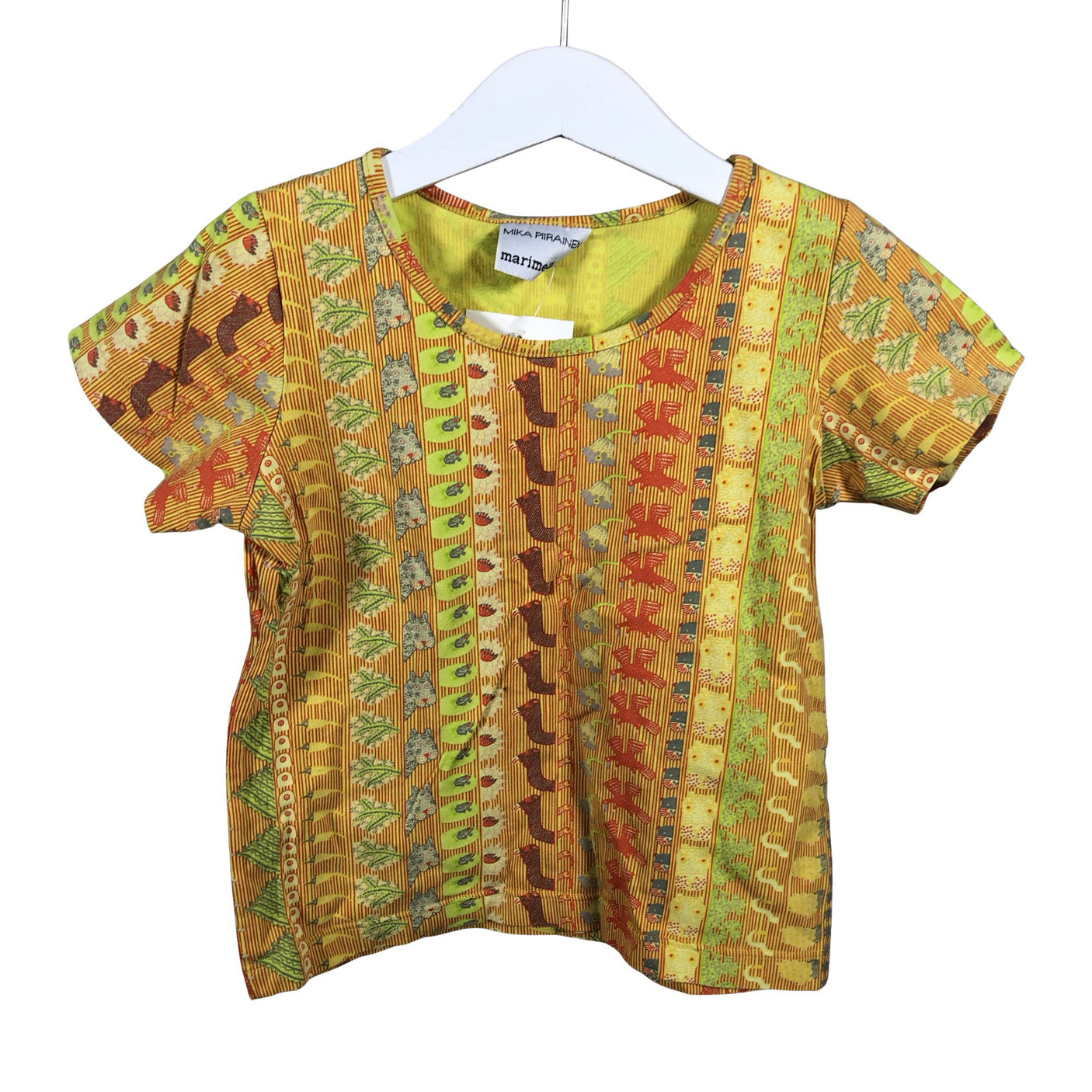 Unisex Marimekko - T-shirt, size 92 - 98 - Yellow (1)