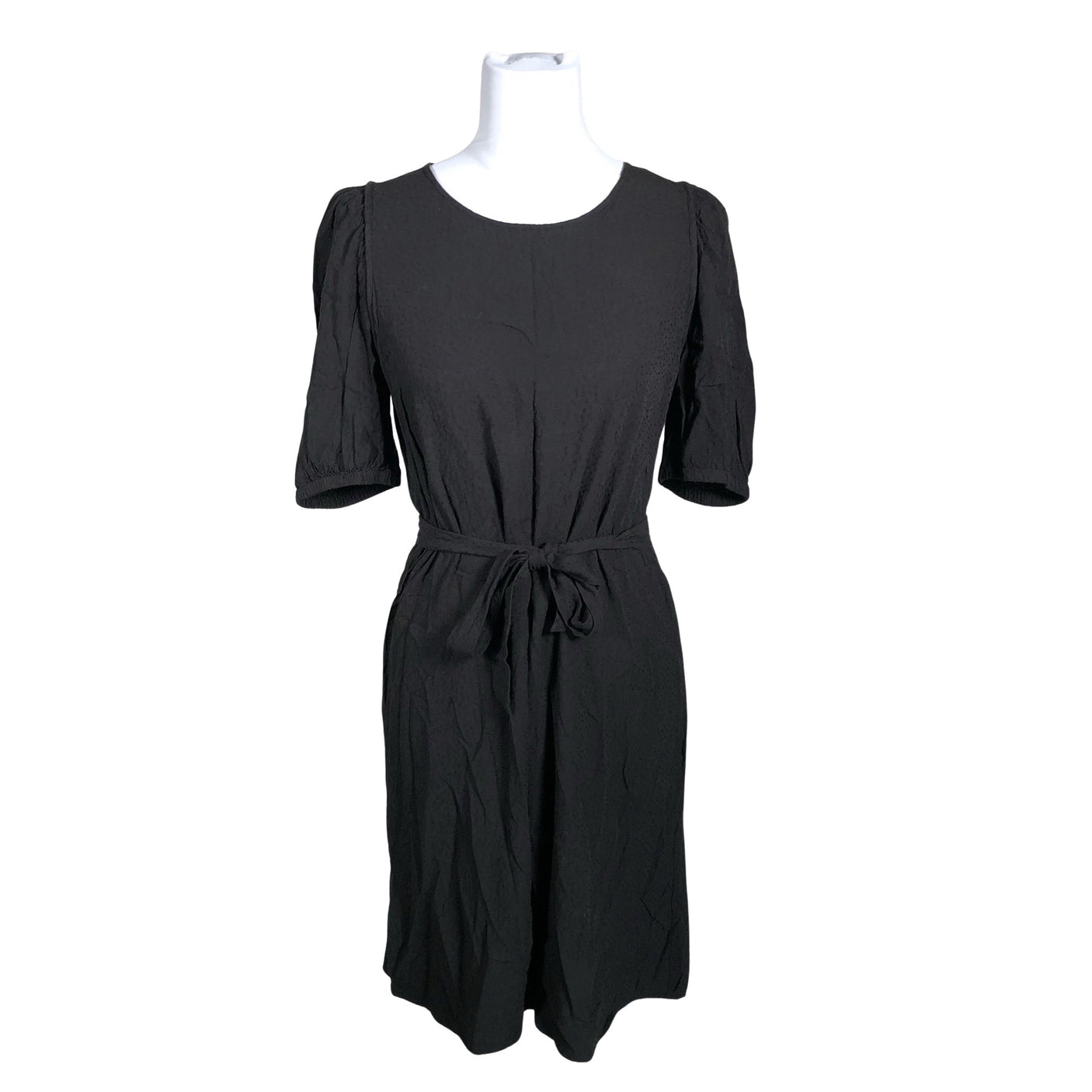 Unisex MSCH Copenhagen - Schiffon dress, size 38 - Black (1)