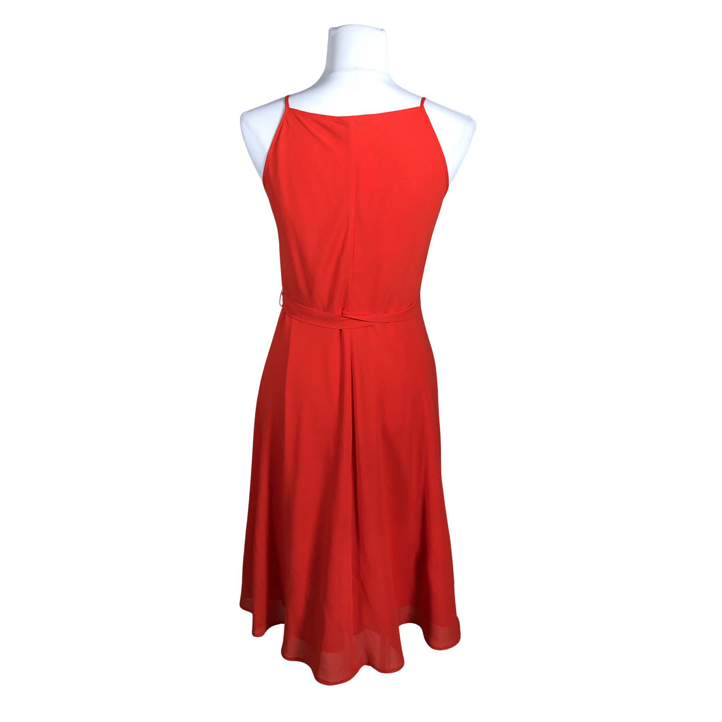 Unisex Esprit - Schiffon dress, size 38 - Orange (2)