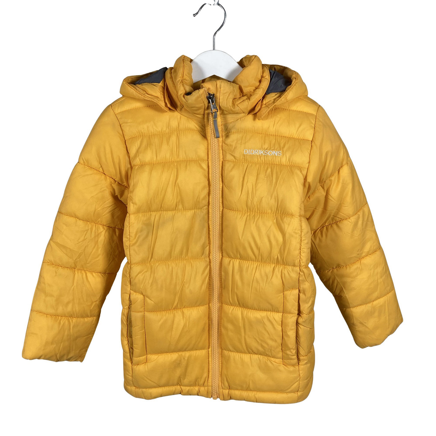Unisex Didriksons - Winter jacket, size 116 - 122 - Orange (1)