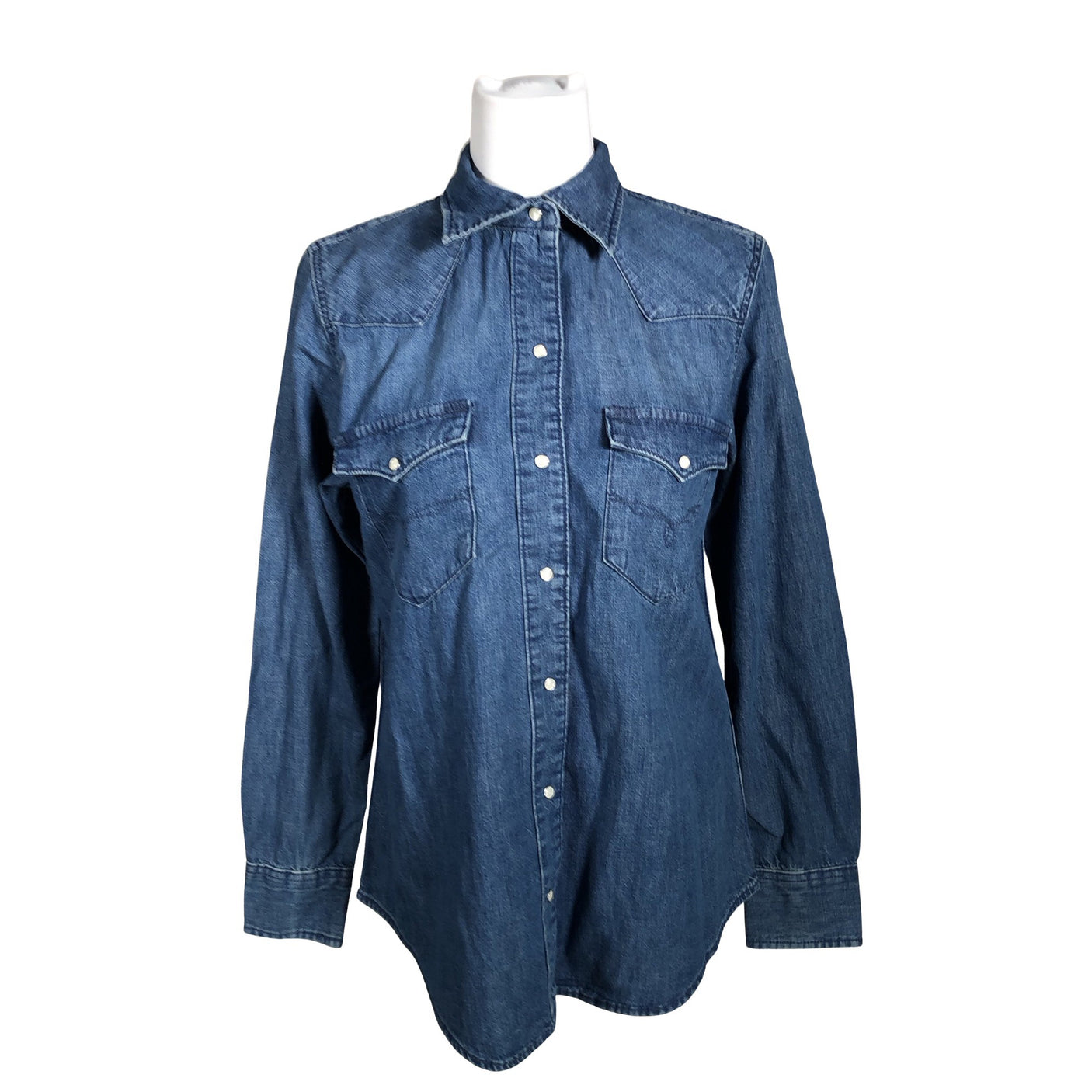Unisex Ralph Lauren - Denim shirt, size 40 - Blue (1)