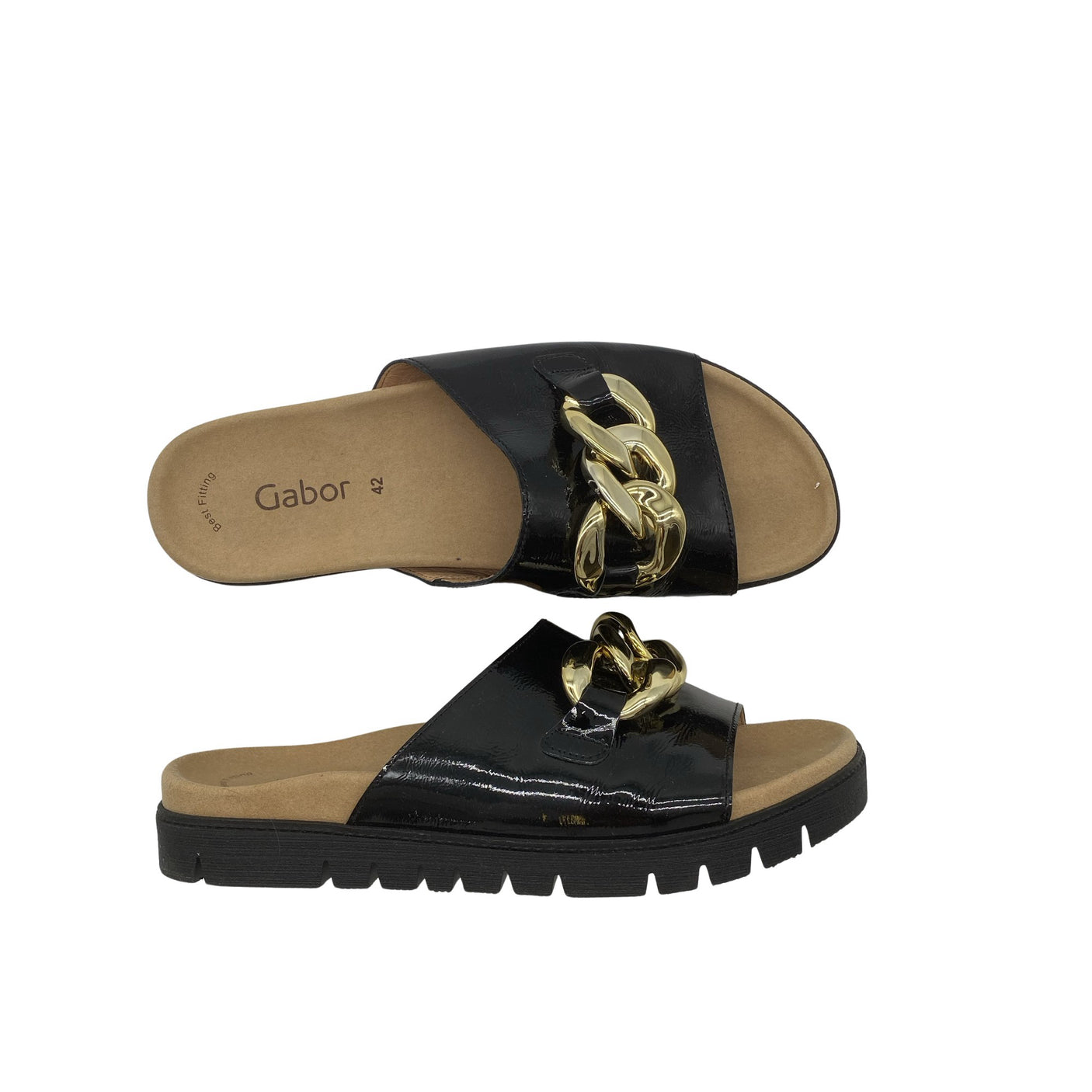 Unisex Gabor - Sandals, size 42 - Black (1)