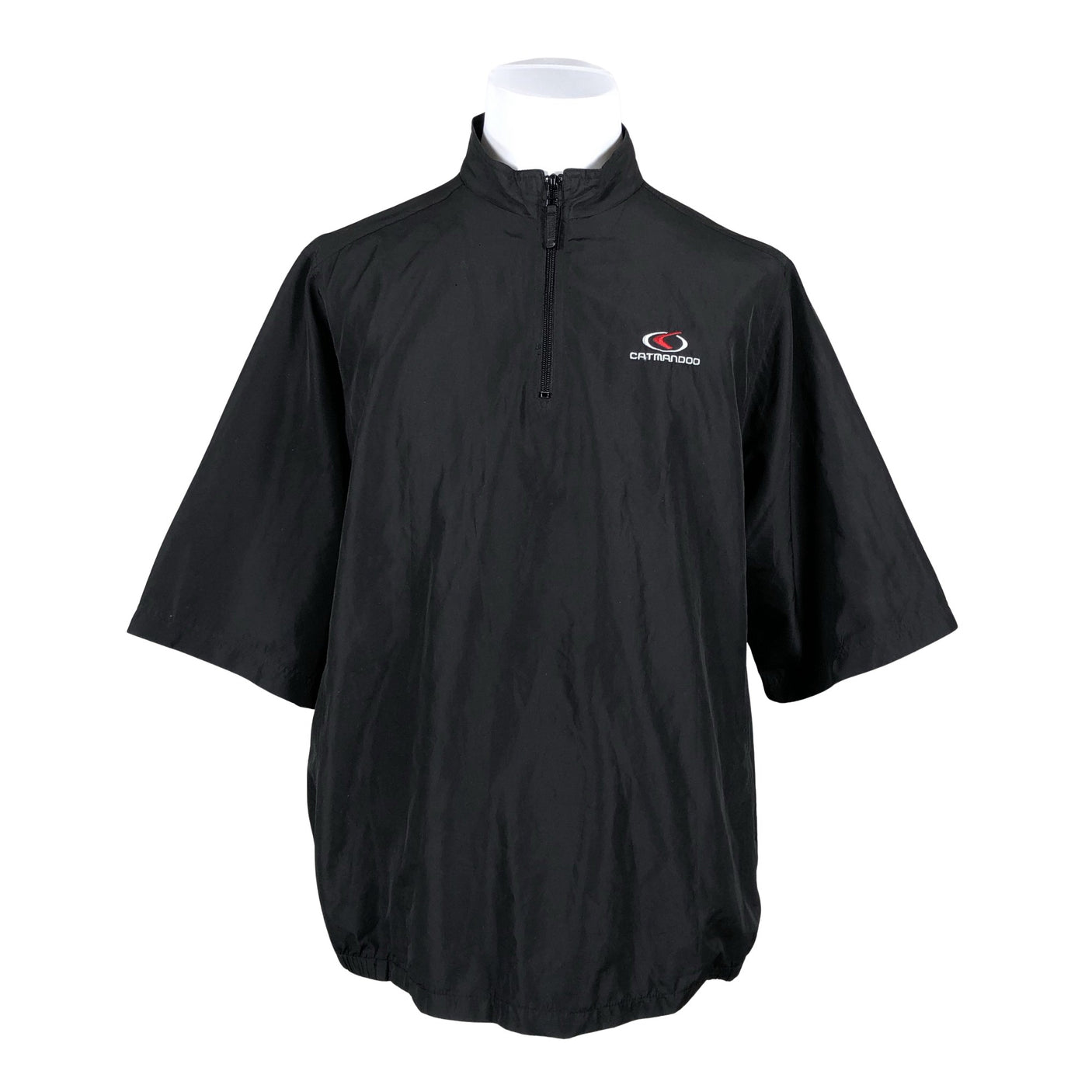 Unisex Catmandoo - Sports shirt, short sleeve, size XL - Black (1)