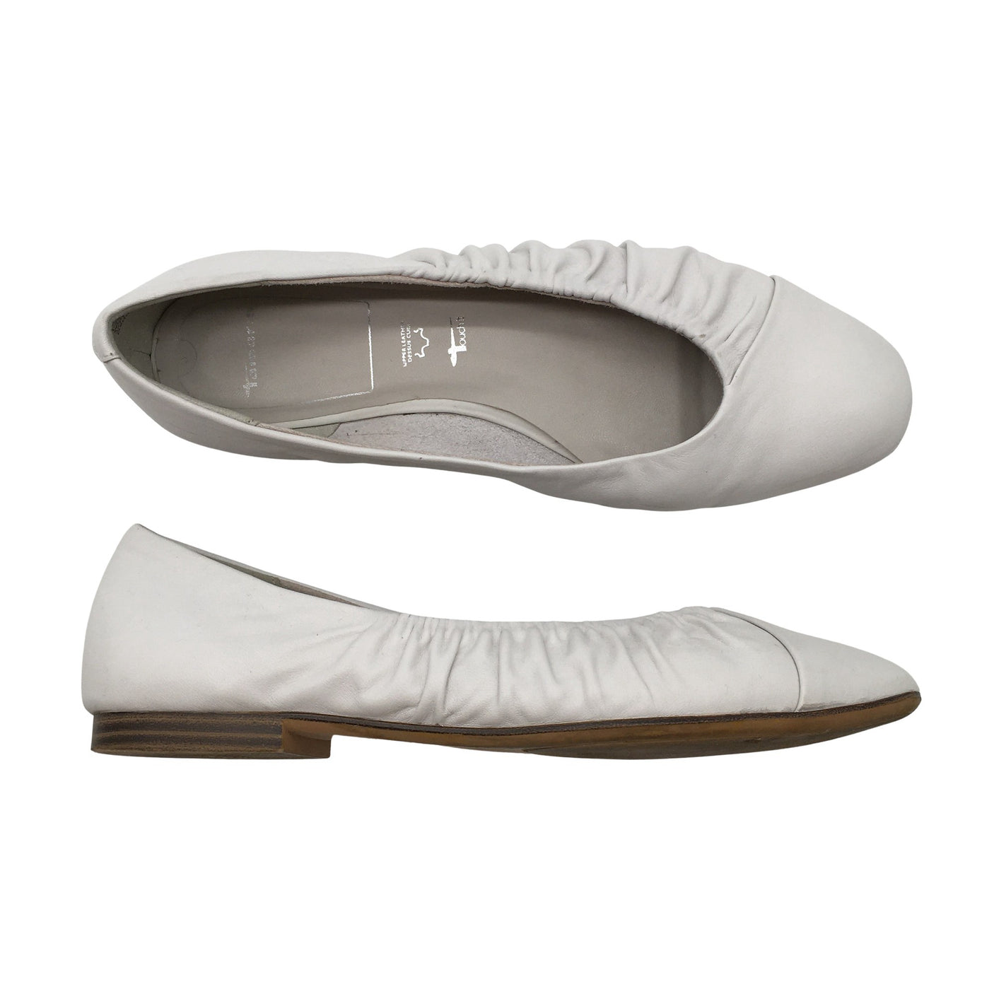 Unisex Tamaris - Ballerinas, size 37 - White (1)