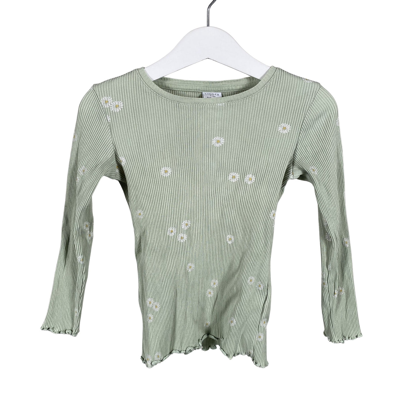 Unisex Lindex - Tricot shirt, size 104 - 110 - Green (1)