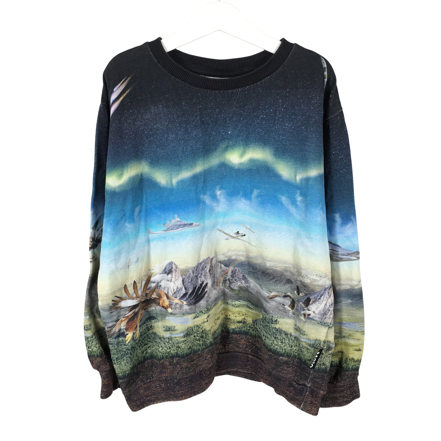 Unisex Molo Kids - Sweatshirt, size 134 - 140 - Blue (1)