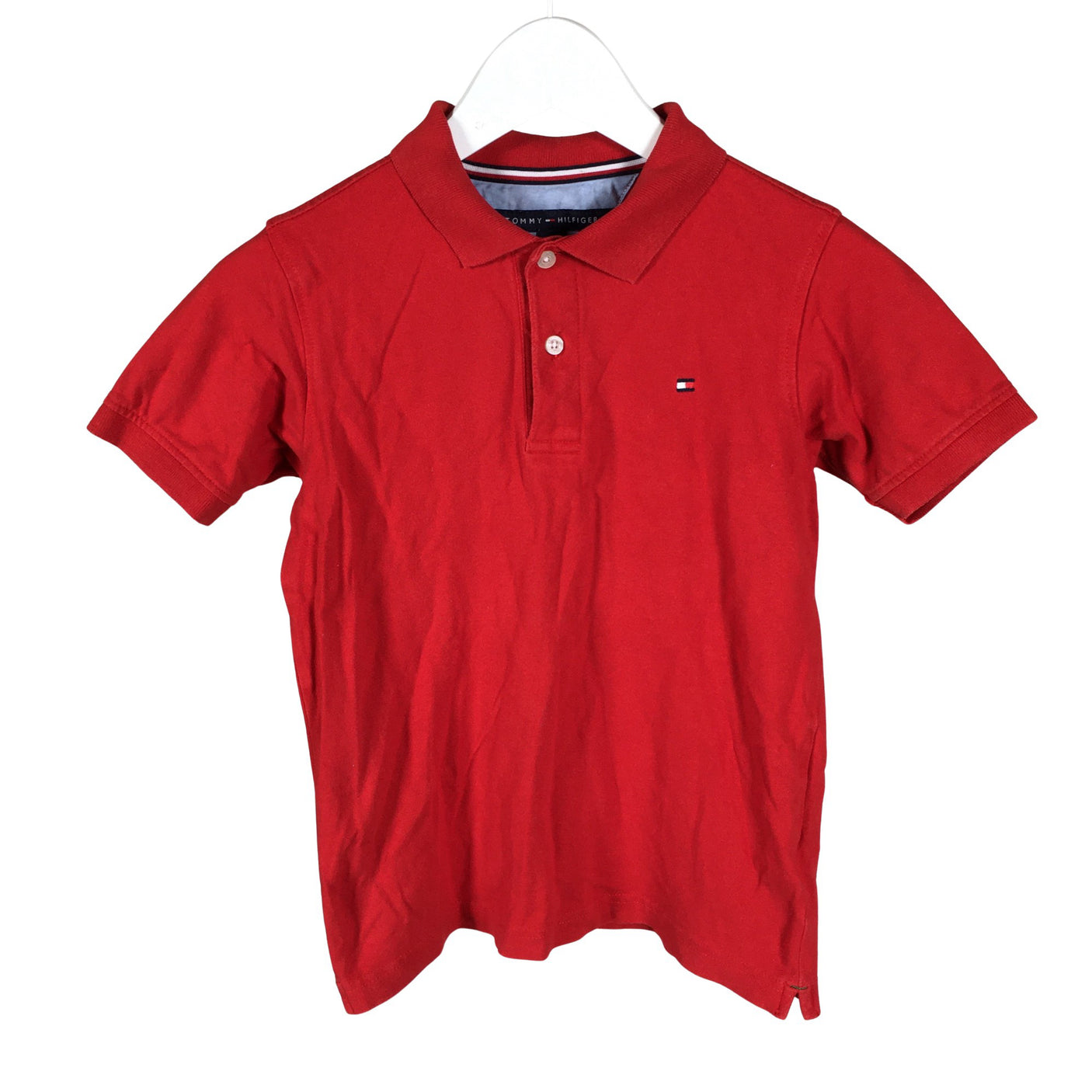 Unisex Tommy Hilfiger - Polo shirt, size 146 - 152 - Red (1)