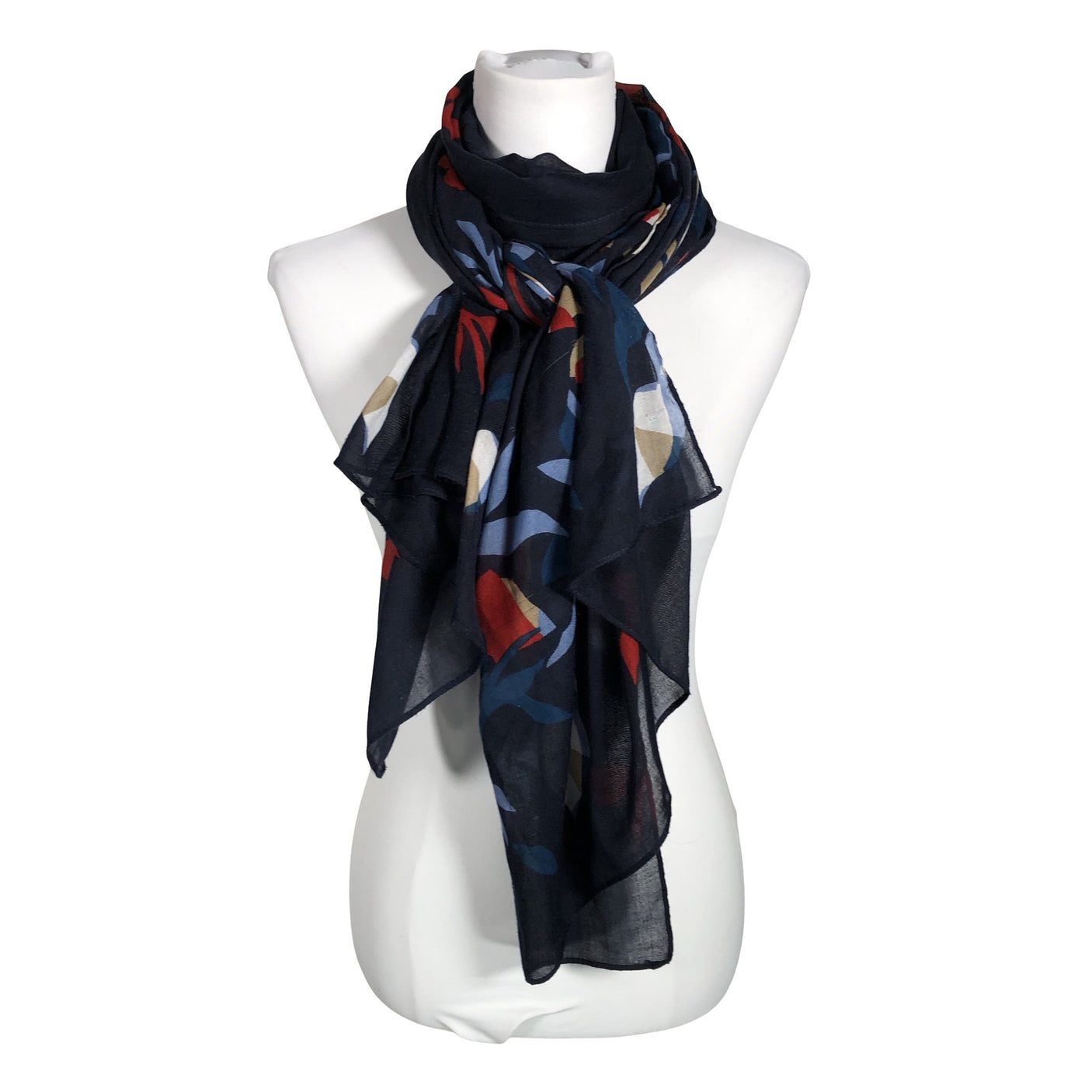 Unisex More&More - Scarf, size Maxi - Blue (1)