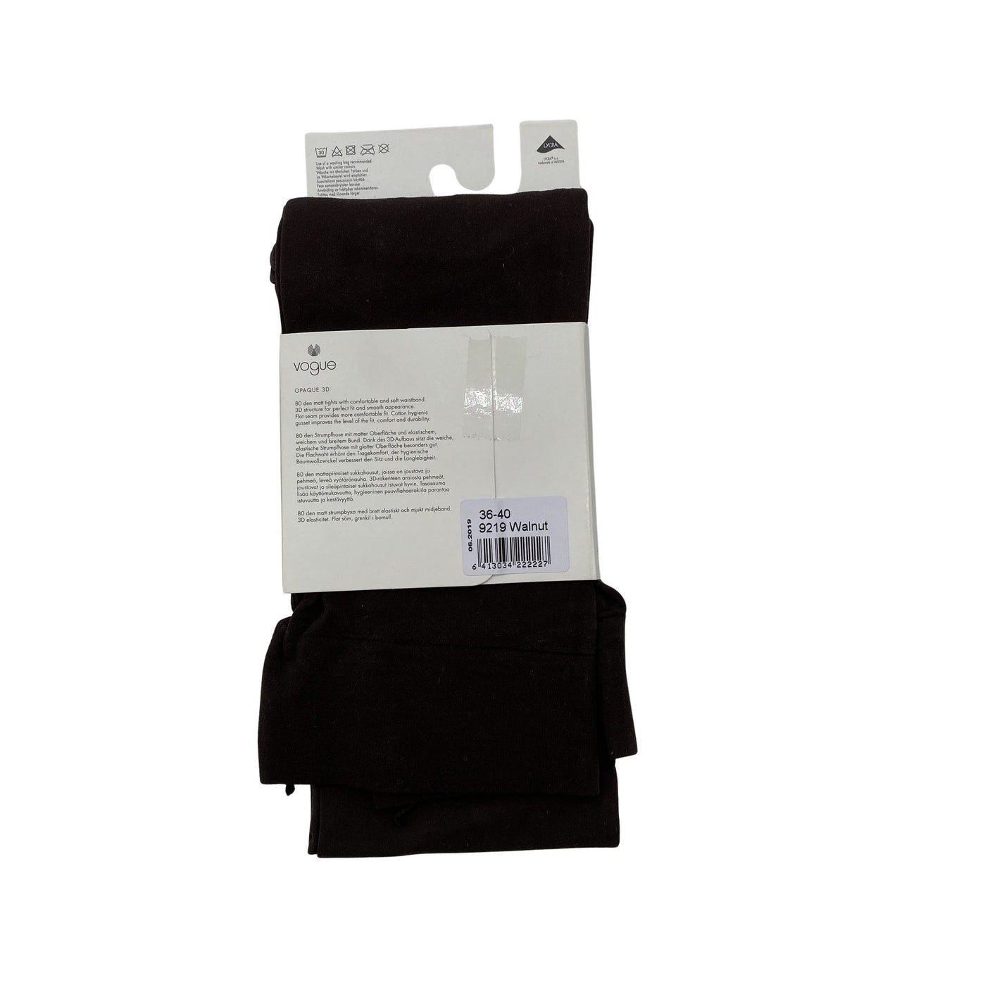 Unisex Vogue - Stockings, thin, size 38 - Brown (2)