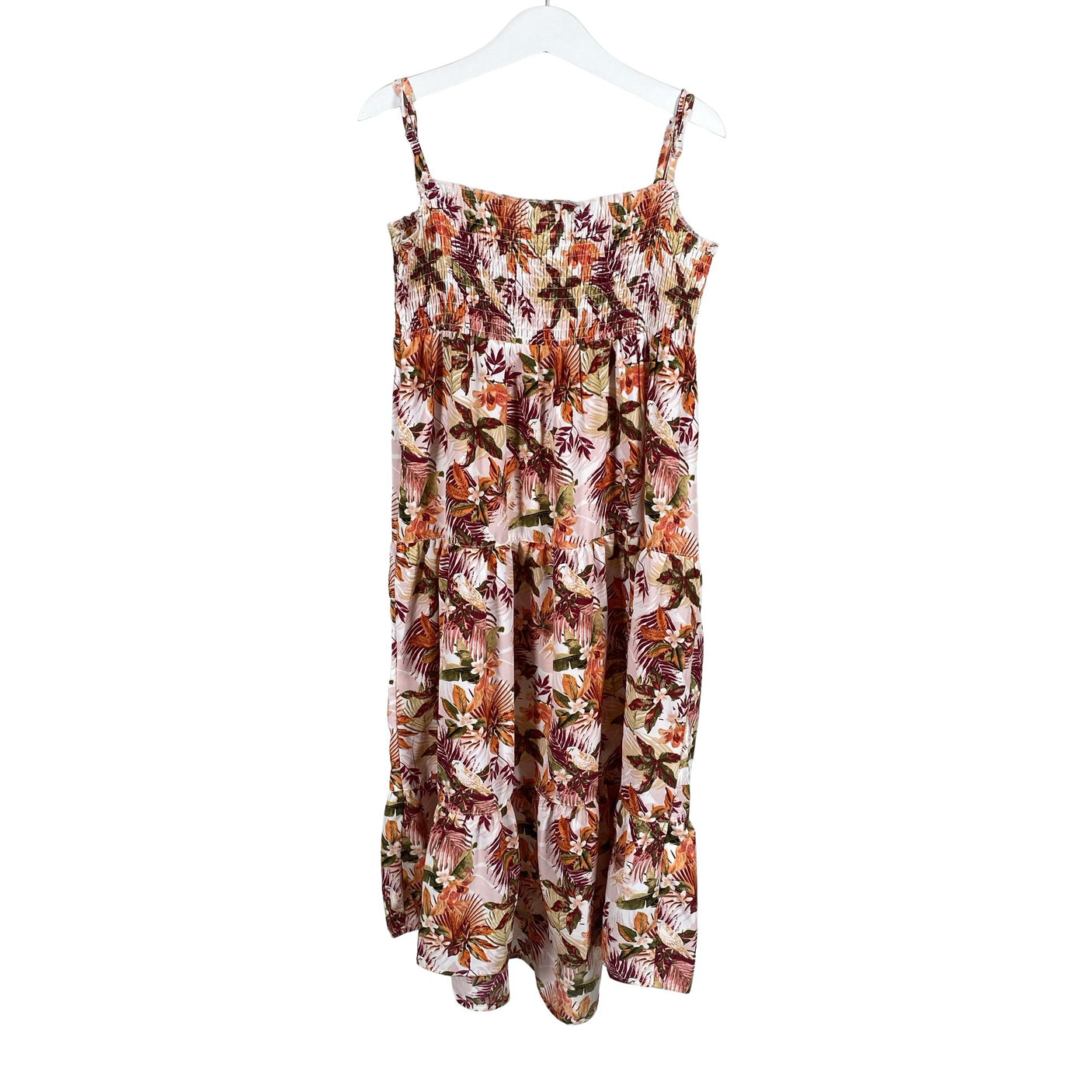 Unisex Name It - Summer dress, size 128 - 134 - Orange (1)