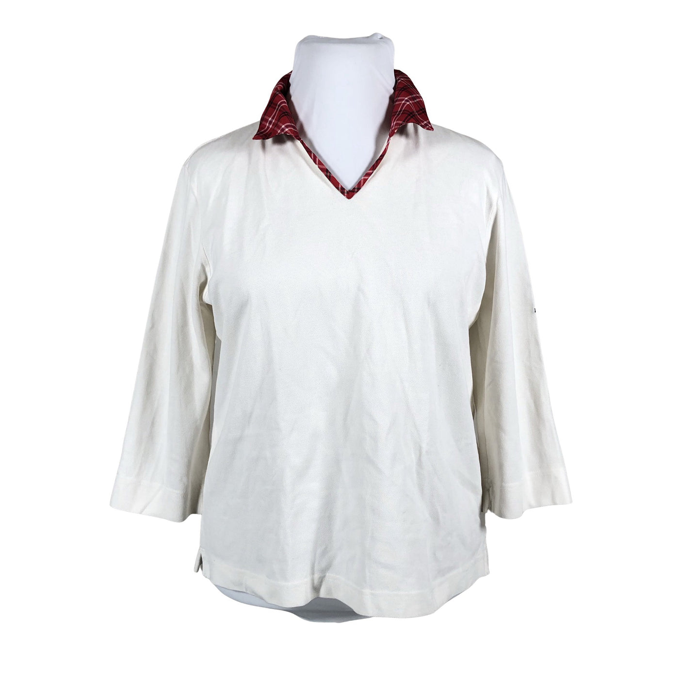 Unisex Liz Claiborne - Polo shirt, size 42 - White (1)