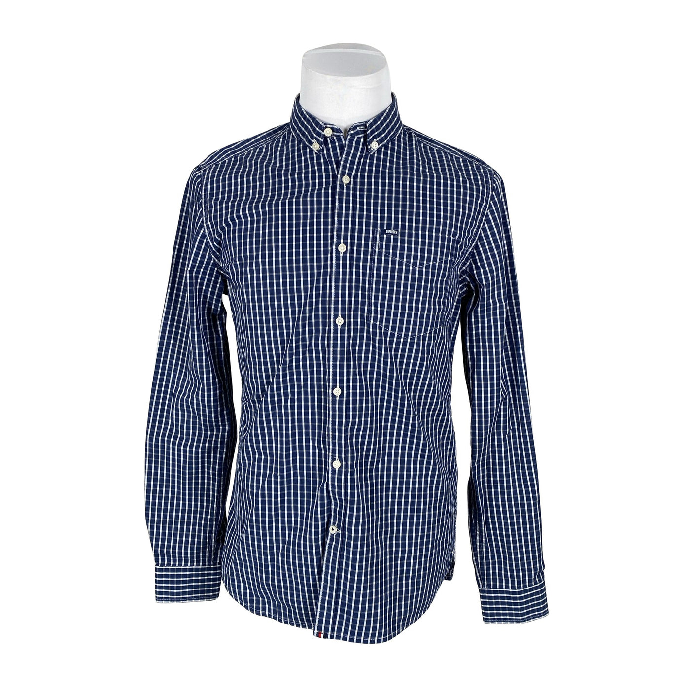 Unisex Superdry - Collared shirt, size L - Blue (1)