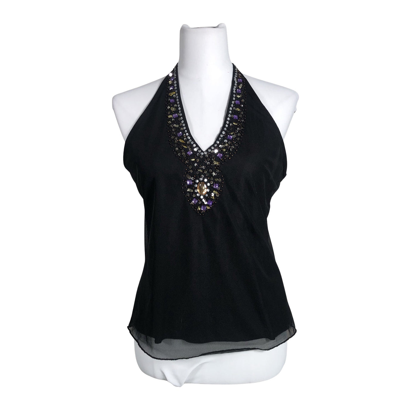Unisex Mexx - Top, size 40 - Black (1)