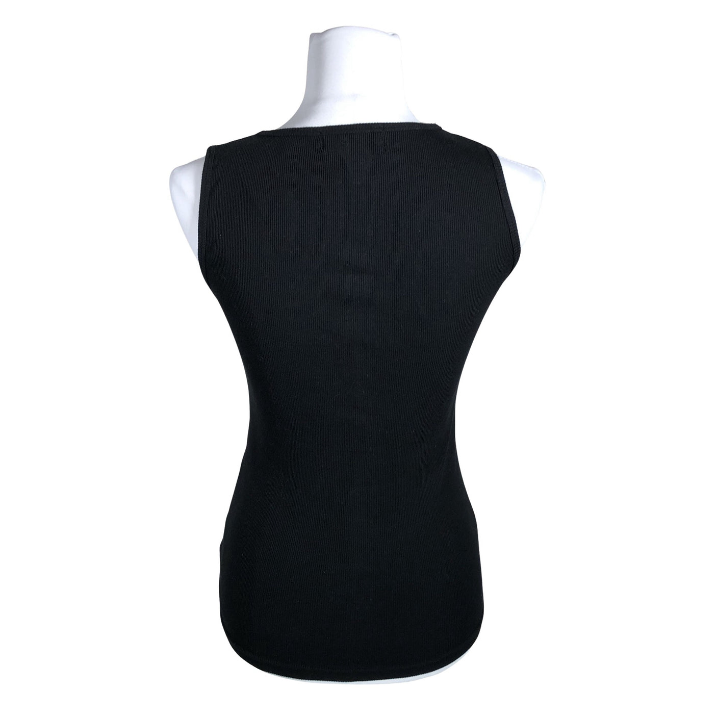 Unisex Uldahl - Tricot tank top, size 36 - Black (2)