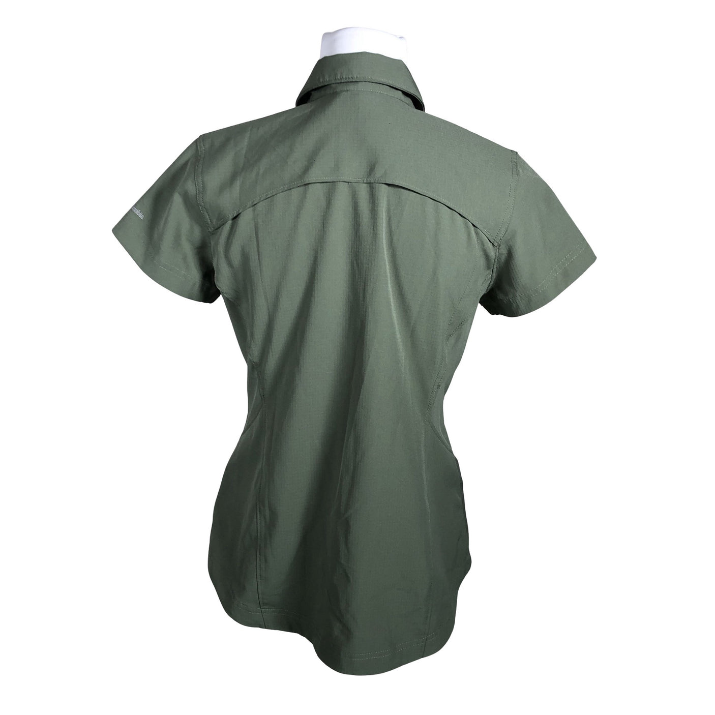 Unisex Columbia - Sports shirt, short sleeve, size 38 - Green (2)
