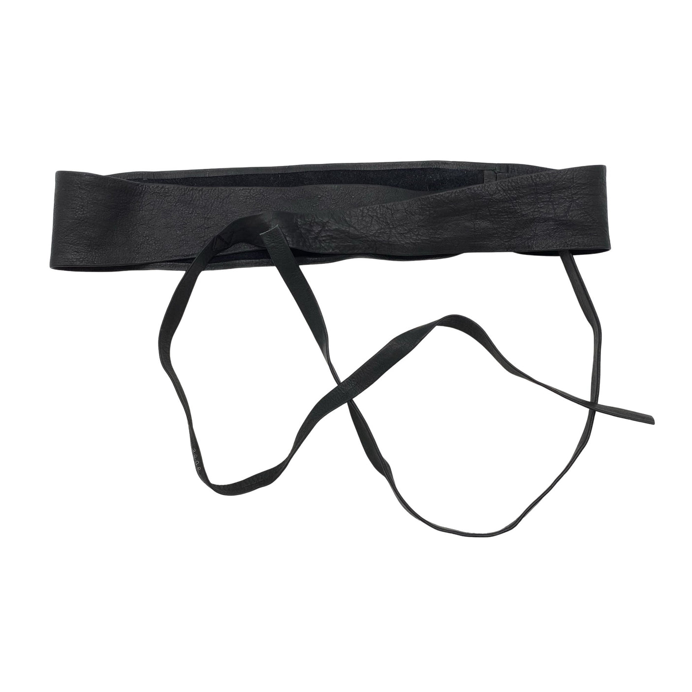 Unisex Vanzetti by BGM - Leather belt, size Ei kokoa - Black (1)