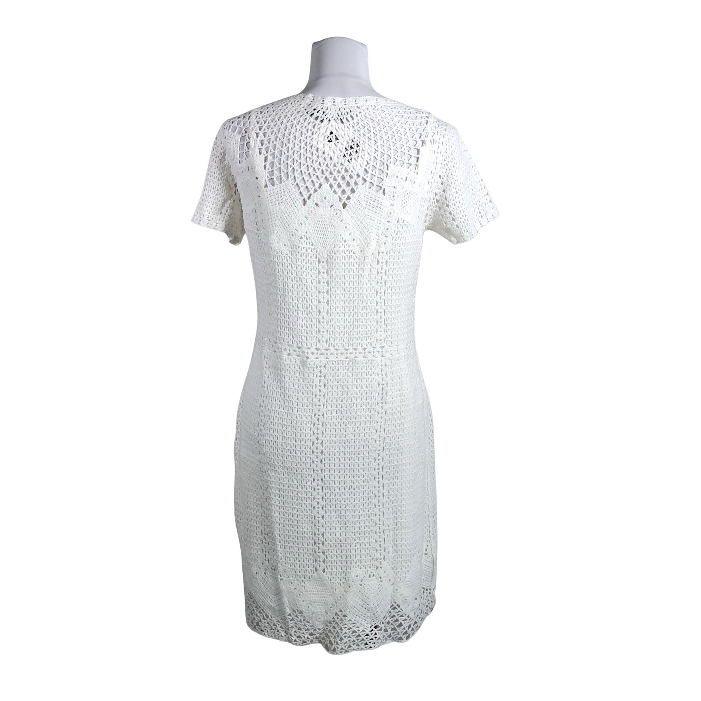 Unisex Lauren Ralph Lauren - Knit dress, size 38 - White (3)