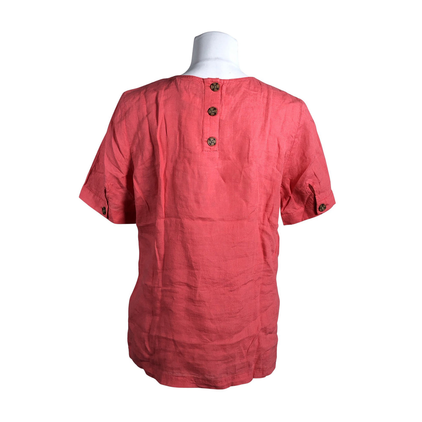 Unisex Esprit - Short-sleeved blouse, size 38 - Pink (2)