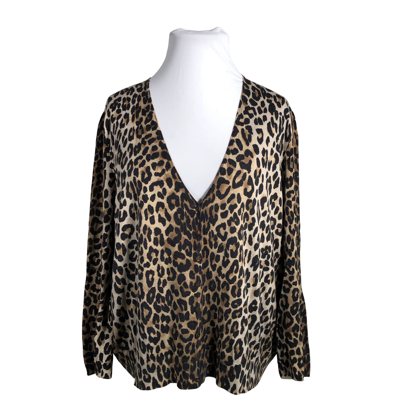 Unisex Anna Aura - Tricot shirt, size 48 - Brown (1)