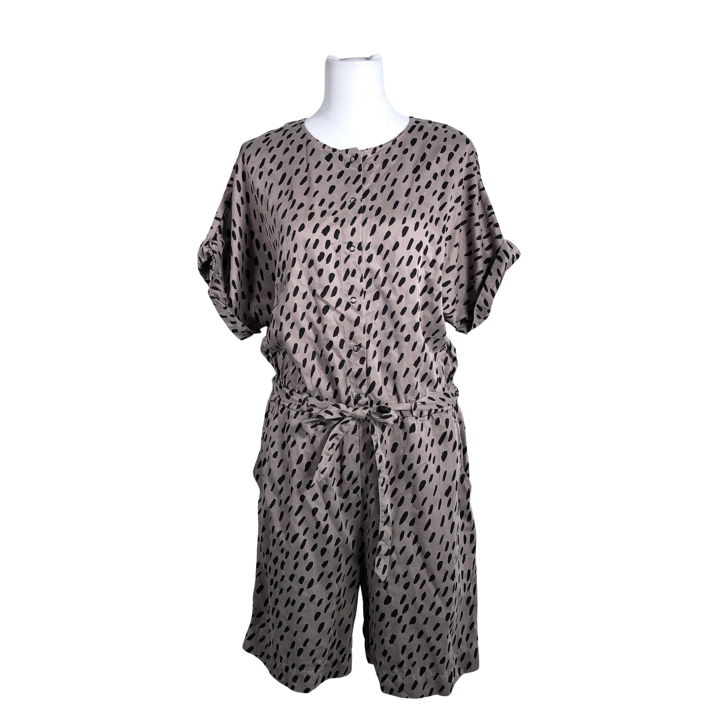 Unisex Papu - Short overalls, size 40 - Brown (1)