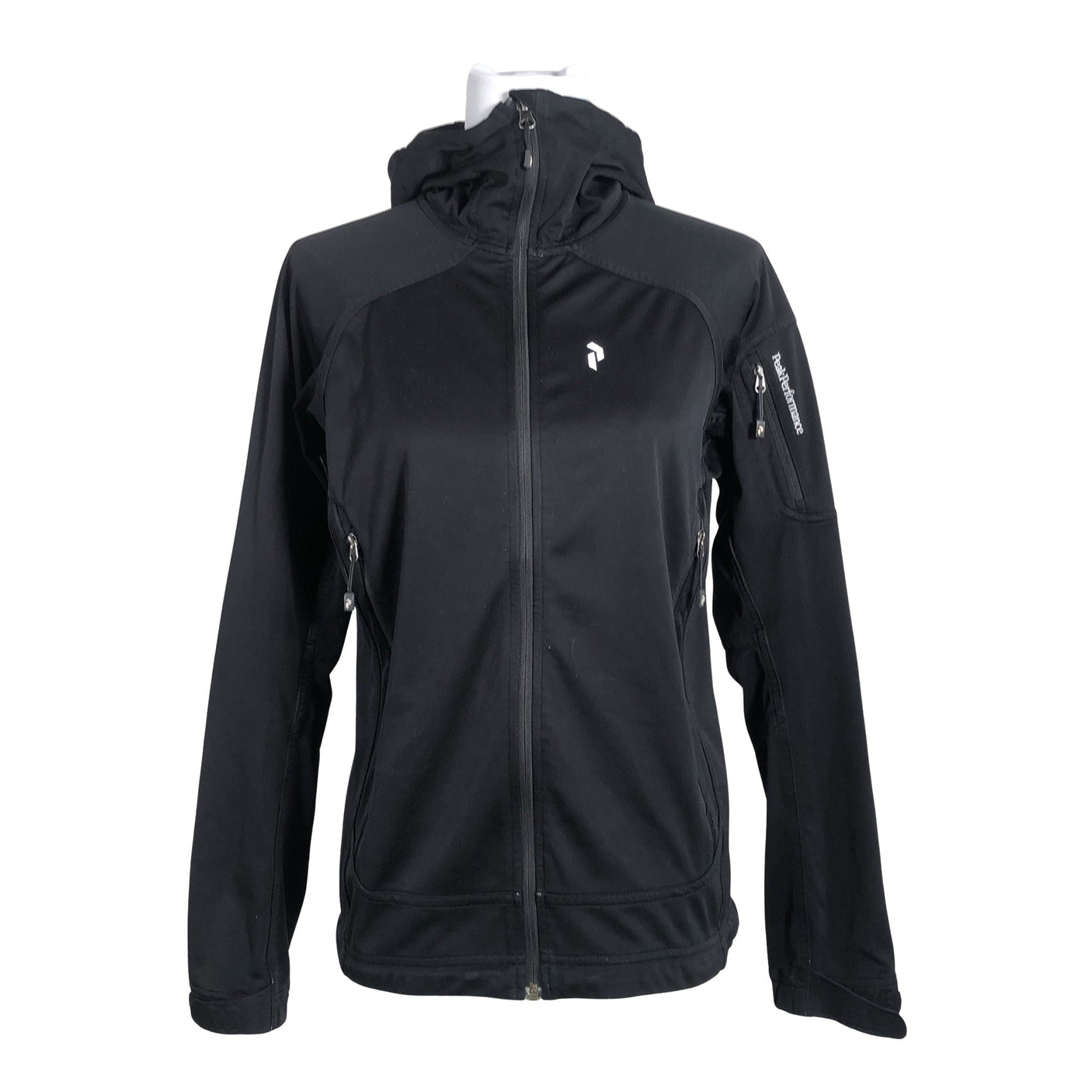 Unisex Peak Performance - Outdoor jacket, size 38 - Black (1)